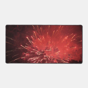 Feuerwerkskörper Schreibtischunterlage