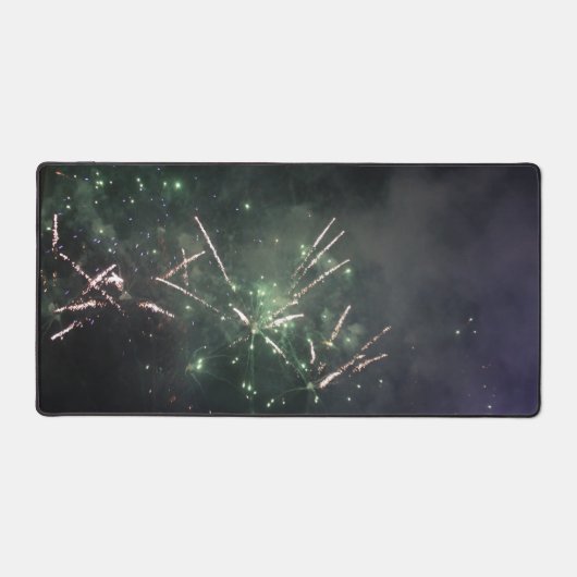 Feuerwerkskörper Schreibtischunterlage (Vorderseite)