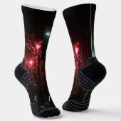 Feuerwerkskörper Socken (Gewinkelt)