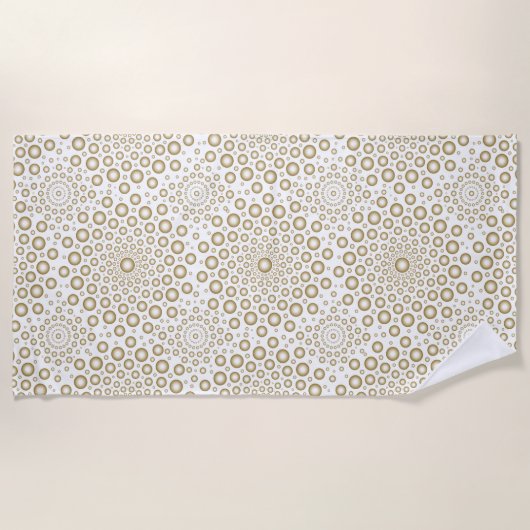 Feuerwerkskörper Strandtuch (Vorderseite)