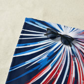 Feuerwerkskörper Strandtuch (Beispiel)