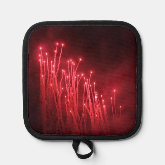 Feuerwerkskörper Topflappen (Vorderseite)