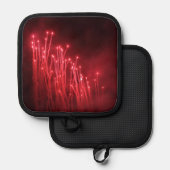 Feuerwerkskörper Topflappen (Vorderseite/Rückseite)