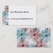 Feuerwerkskörper Visitenkarte (Vorne/Hinten)