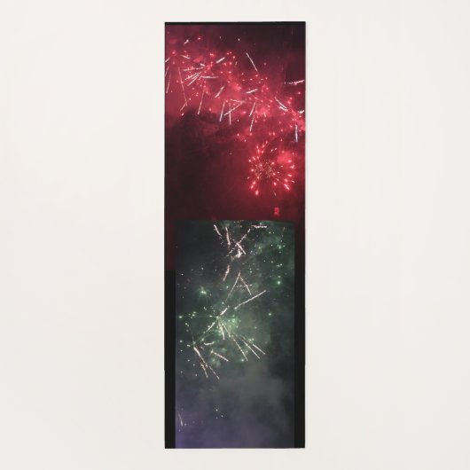 Feuerwerkskörper Yogamatte (Rückseite)