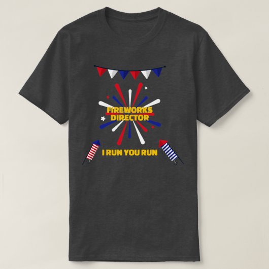 Feuerwerksleiter2 T-Shirt (Design vorne)