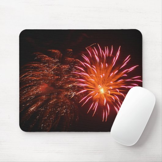 FeuerwerksMausunterlage Mousepad (Mit Mouse)