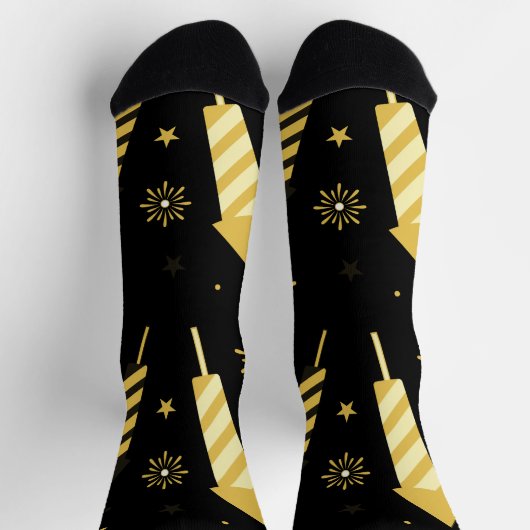 Feuerwerksocken Socken (Oben)