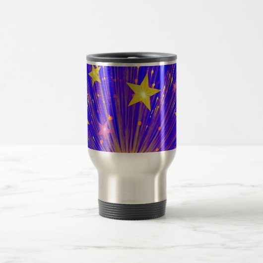 Feuerwerksreise/Tasse des Pendlers Reisebecher (Mittel)