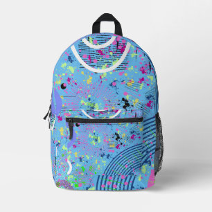 Feuerwerksshow bedruckter rucksack