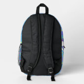 Feuerwerksshow bedruckter rucksack (Rückseite)