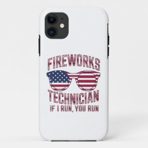 Feuerwerkstechniker 4. Juli Lustig USA Case-Mate iPhone Hülle