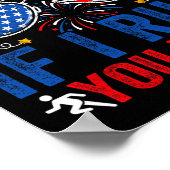 Feuerwerkstechniker Funny 4. Juli Sungles Männer Poster (Ecke)