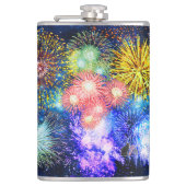 Feuerwerkstürme Flachmann (Vorderseite)