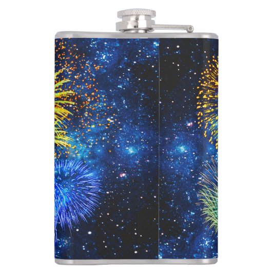 Feuerwerkstürme Flachmann (Rückseite)