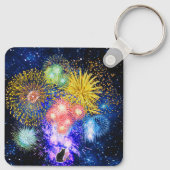 Feuerwerkstürme Schlüsselanhänger (Rückseite)