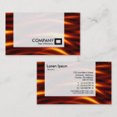 Feuerzange Visitenkarte (Vorne/Hinten)