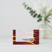 Feuerzange Visitenkarte (Stehend Vorderseite)