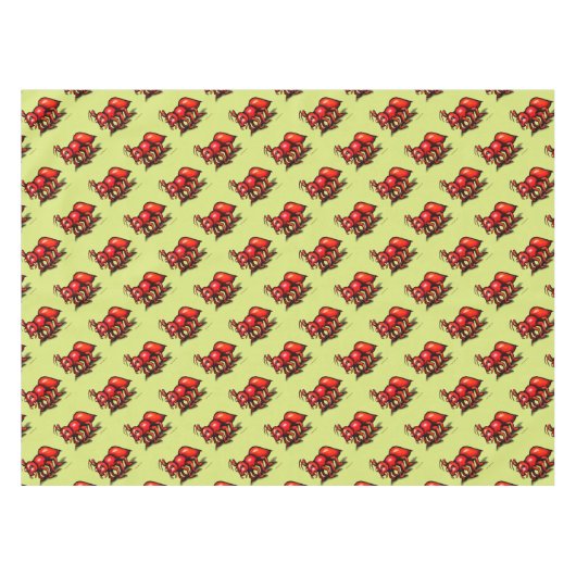 Feuerzangen Tischdecke (Vorderseite (Horizontal))