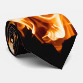 Feuerzauberei Krawatte (Gerollt)