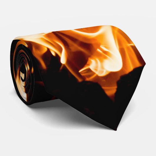 Feuerzauberei Krawatte (Gerollt)