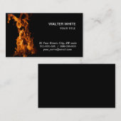 Feuerzauberei Visitenkarte (Vorne/Hinten)