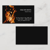 Feuerzauberei Visitenkarte (Vorne/Hinten)