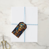 Feuerzeichen für das Göttergeschenk Geschenkanhänger (Mit Garn)