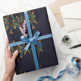 Feuerzeichen für das Göttergeschenk Geschenkpapier