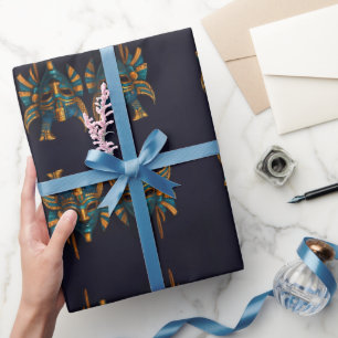 Feuerzeichen für das Göttergeschenk Geschenkpapier