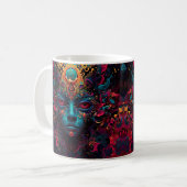 Feuerzeichen für das Göttergeschenk Kaffeetasse (Vorderseite Links)