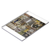 Feuerzeuge mit Vintager Zigarette Notizblock (Linke Seite)