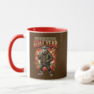 Feuerziege 2027 Lunar Neujahrs-Zodiakustasse Tasse