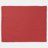 Feuerziegel Fleece Blanket (Vorderseite (Horizontal))
