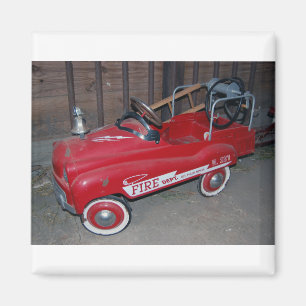 Feuerzug Antiquitätenspielzeug Magnet