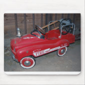 Feuerzug Antiquitätenspielzeug Mousepad (Vorne)