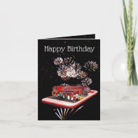 Feuerzug bei Kurzwahl, kleiner Geburtstag