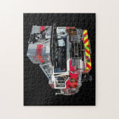 Feuerzug mit offener Tür Puzzle (Vertikal)