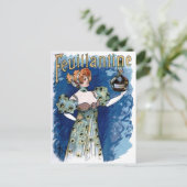 Feuillantine Likörwerbung Postkarte (Stehend Vorderseite)