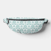 Feuille Damask Aquamarines Muster Bauchtasche (Ablage )