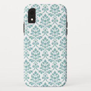 Feuille Damask Aquamarines Muster Case-Mate iPhone Hülle
