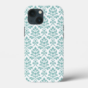 Feuille Damask Aquamarines Muster Case-Mate iPhone Hülle