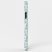 Feuille Damask Aquamarines Muster Case-Mate iPhone Hülle (Hinten/Rechts)