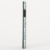 Feuille Damask Aquamarines Muster (Custom) Case-Mate iPhone Hülle (Hinten/Rechts)