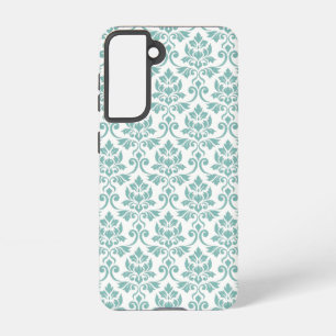 Feuille Damask Aquamarines Muster Samsung Galaxy Hülle