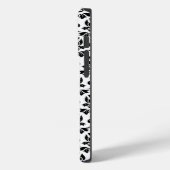 Feuille Damask Black Pattern (Benutzerdefiniert) Case-Mate iPhone Hülle (Rückseite / Links)