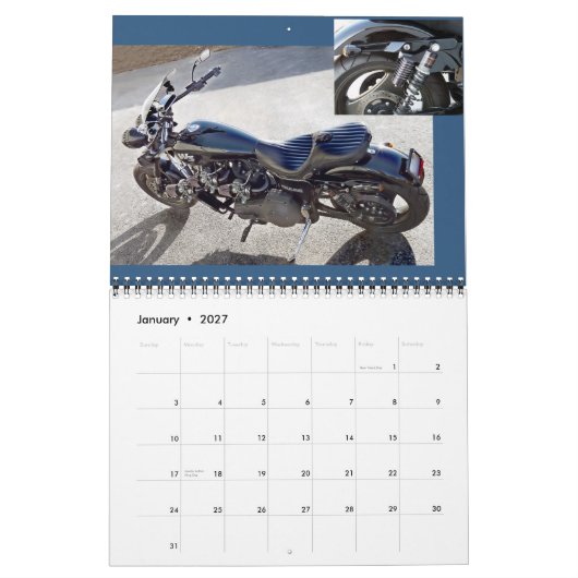 Feuling W3-Motorrad-Kalender 2016 Kalender (Jan 2027)