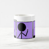 Feuning Klingelton Stickman Tasse - 101 (Mittel)