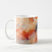 Feurige Adern aus flüssigem Marmor Kaffeetasse (Links)