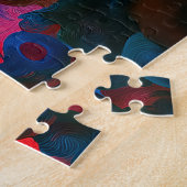 Feurige Chaneques beim Tanzen Puzzle (Seite)